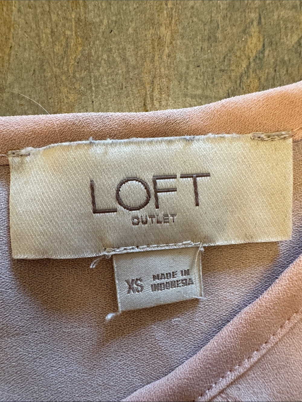 LOFT Blush Floral Ruffle Shoulder Camisole - Picture 2 of 5
